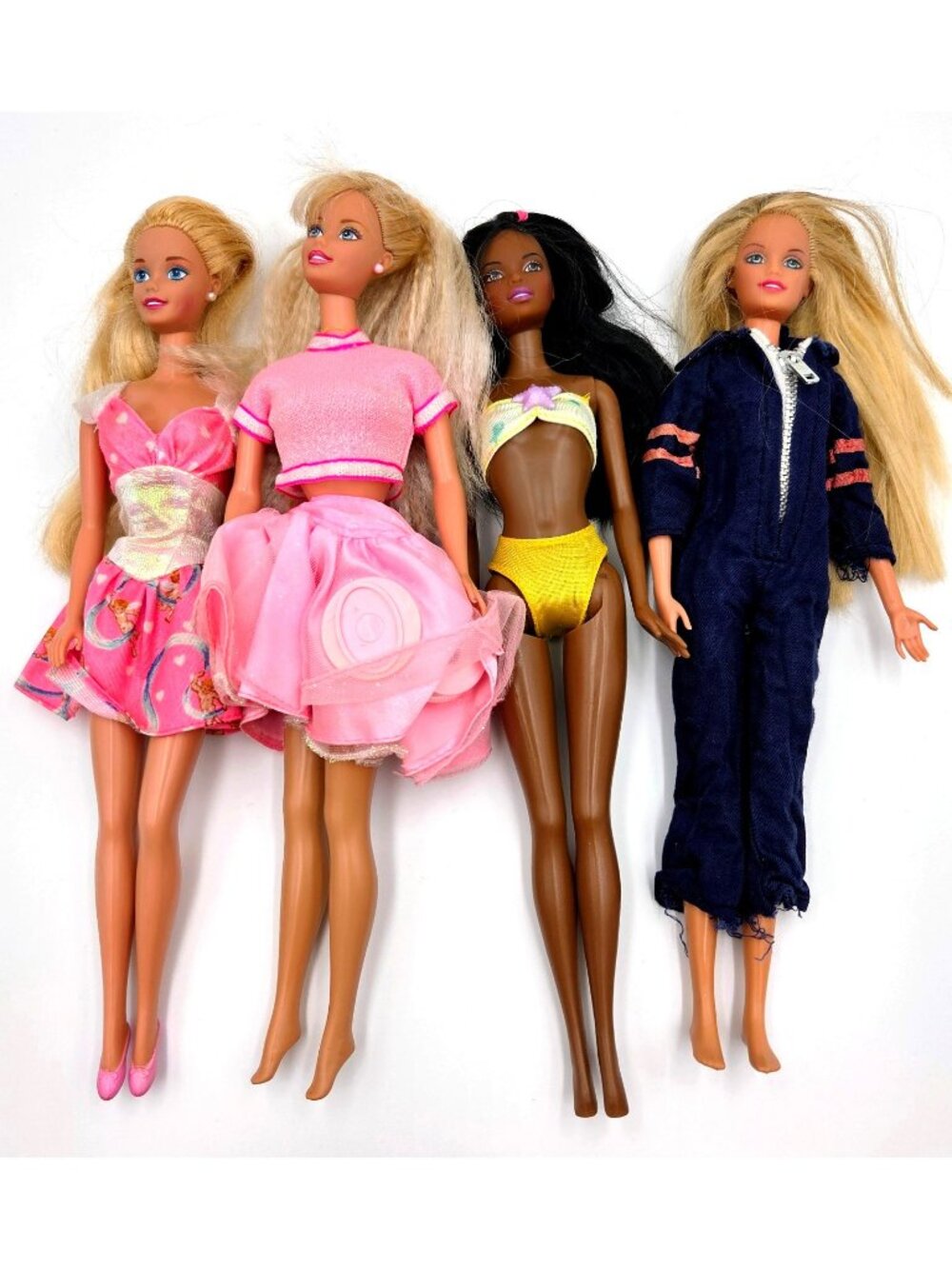 Barbie Doll Lot My First Jewelry Twirlin’ Makeup Mattel 4 Dolls Read